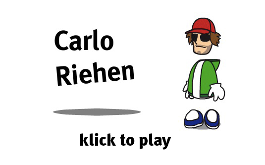 Screenshot form the Carlo Riehen main menu
